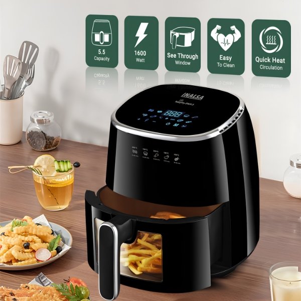 Inalsa Tasty Fry 5.5L Air Fryer