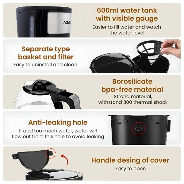 AGARO Royal Drip Coffee Maker