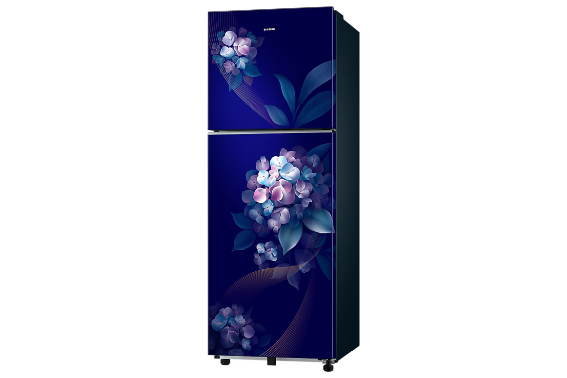 Samsung Double Door Refrigerator Floral